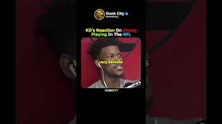Kevin Durant Hating On Jimmy Butler's NFL Take