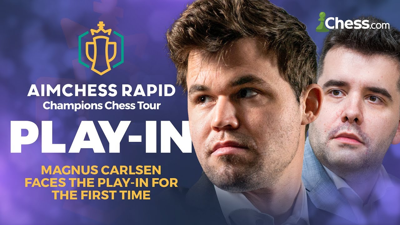 Carlsen scores clutch win to qualify for Aimchess Rapid's Division