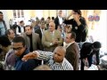 طلاب جامعة عين شمس يوزعون