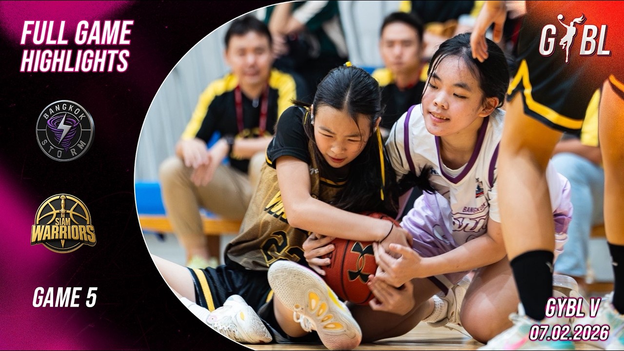 Bangkok Storm Vs Siam Warriors | Varsity | GAME 5 Full Highlights | GYBL THAILAND SEASON 1