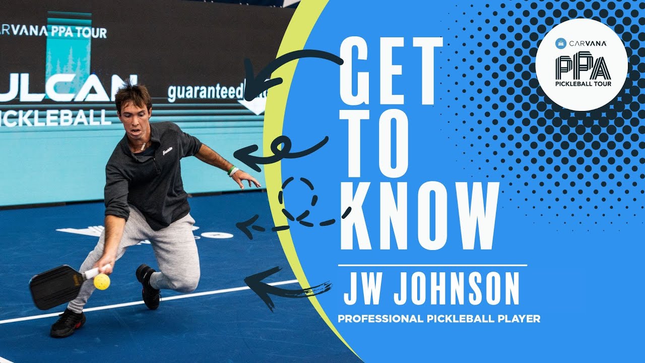 Get to Know JW Johnson The Pickleball Pro YouTube