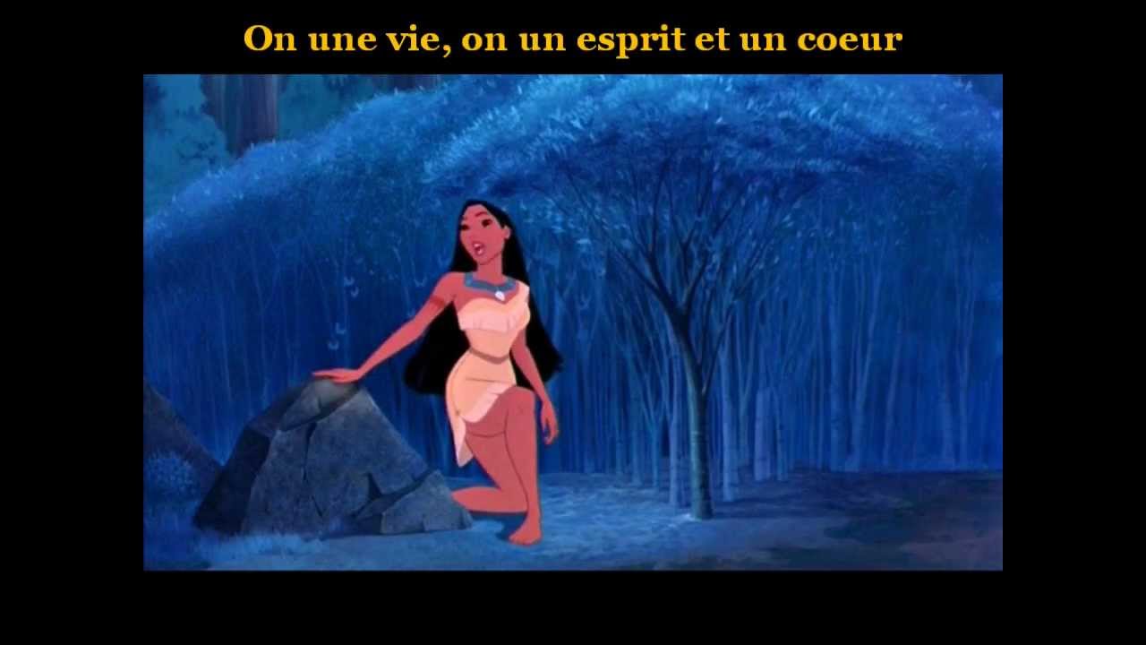gratuitement lair du vent pocahontas