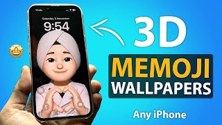 How to Create Personal Memoji 3D Wallpaper on any iPhone  - iOS 16