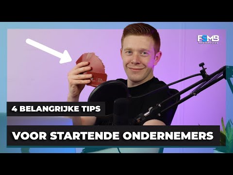 VIER TIPS Voor Startende Ondernemers - Online Geld Verdienen