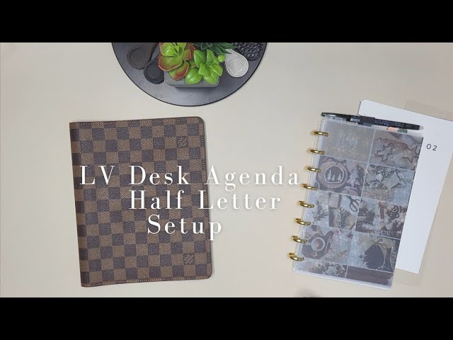 Louis Vuitton Damier Graphite Desk Agenda Cover – For The Love of Luxury