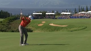 Jordan Spieth inches away from a walk-off albatross at Hyundai