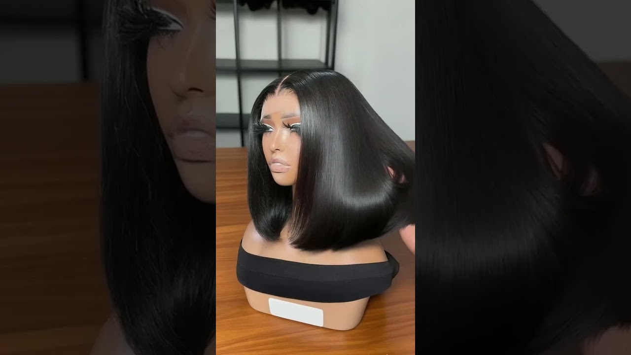 short bob wig human hair 