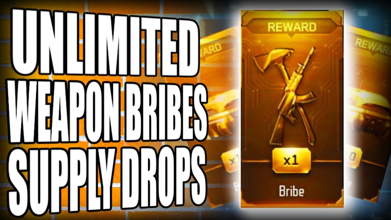 UNLIMITED WEAPON BRIBES & RARE SUPPLY DROPS | Black Ops 3 Black Market Glitch