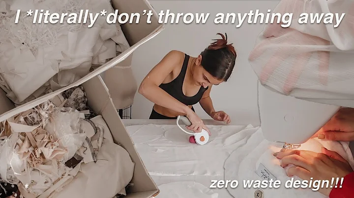 Making my Zero Waste Bags! (the whole process) | V...