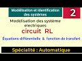 2 modlisation des systmes electrique  fonction de transfert    exemple 01  circuit rl