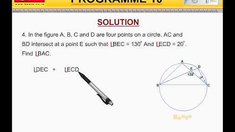 Cbse Class 9 th Maths Score 100 Marks Video     properties of a circle