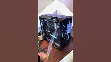 darkFlash DY470 Build with @NETAC1999 Z RGB RAM #pcgaming #pcbuild #gaming #rgbpc