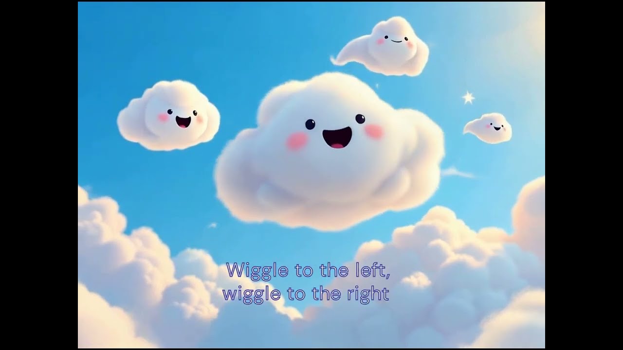 Teeny-Tiny clouds | Nursery Rhymes | Cloud 