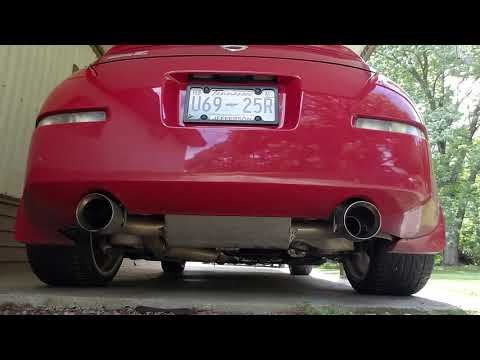 Tanabe Medalion Touring Nissan 350z exhaust tone.