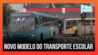 Novo modelo do transporte escolar gera indignação em grupo de mães