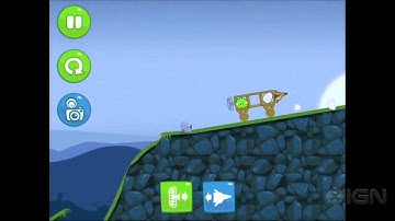 Bad Piggies Flight in the Night Level 3 4 3 Star Walkthrough