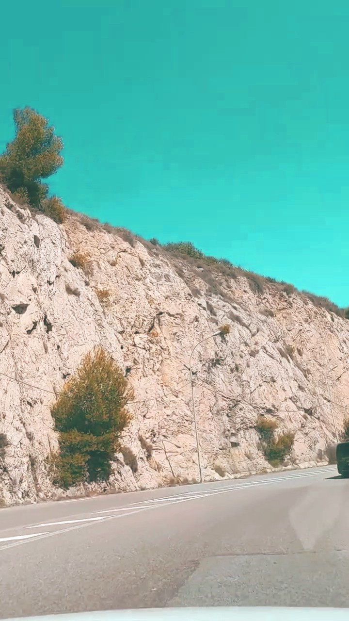 Best driving road in Europe? 🇫🇷 the corniche above Nice makes its case #Nice #FrenchRiviera #4K