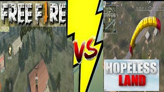 free fire vs hopeless land  which is the best game comparison