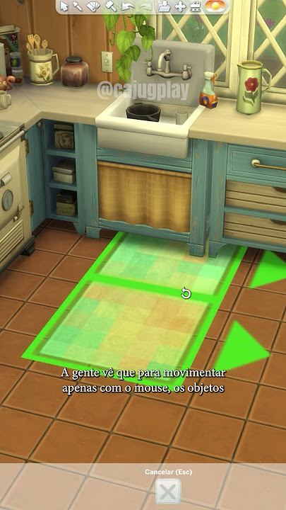 Dicas de Construção - The Sims 4 - Girar Objetos Livremente #thesims4