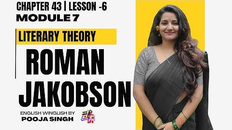 Roman Jakobson | UGC NET ENGLISH Functions of Language, Metaphor & Metonymy Explained  