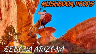 Mushroom Drops, Canyoneering in Sedona  AZ