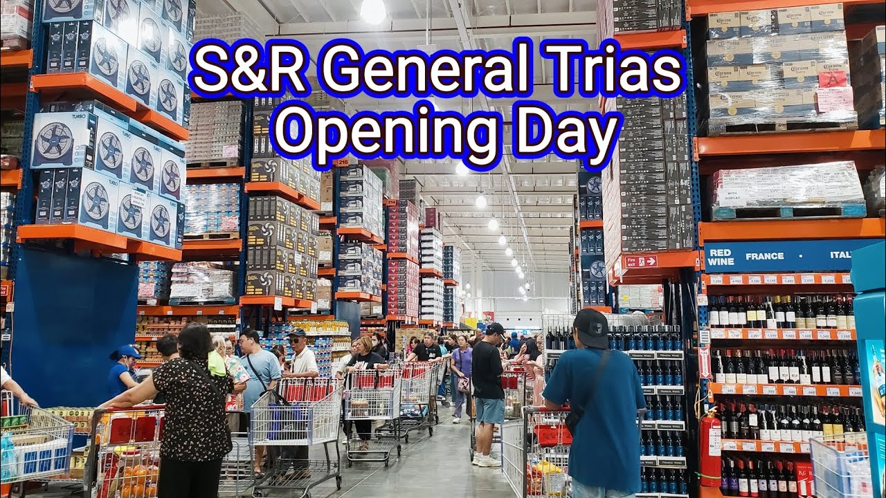 S&R General Trias Opening Day Walking Tour - October 11, 2025 | Costco Version Of The Philippines 