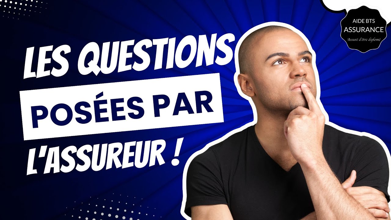 Les questions posées par l’assureur après un sinistre automobile - Aide BTS Assurance