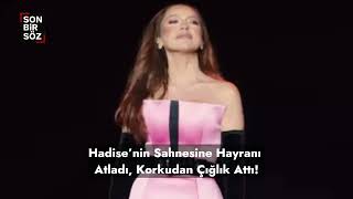 Hadisenin Sahnesine Hayranı Atladı, Korkudan Çığlık Attı