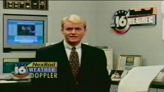 16 WAPT Weather Promo - NEXRad 16 Doppler (1999)
Copyright Disclaimer: - Under section 107 of the copyright Act 1976, allowance is mad for FAIR USE for purpose such a as criticism, comment, news reporting, teaching, scholarship and research. Fair use is a use permitted by copyright statues that might otherwise be infringing. Non- Profit, educational or personal use tips the balance in favor of FAIR USE. 16 WAPT Weather Promo - NEXRad 16 Doppler (1999)