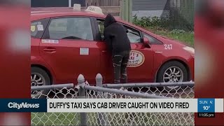Cab driver fired following dragging incident in Winnipeg