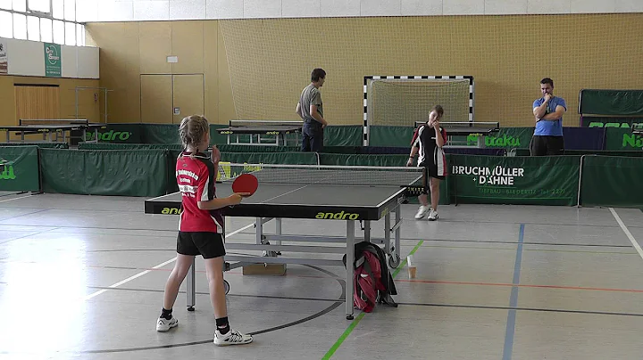 Pauline Wolff 3.Platz beim Ehle-Turnier des DJK-TT...