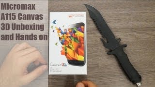 Micromax A115 Canvas 3D First Unboxing and hands on, Feat: Canvas HD - iGyaan screenshot 5