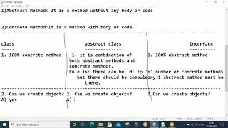 Python class 30 - Abstract Classes n Interfaces