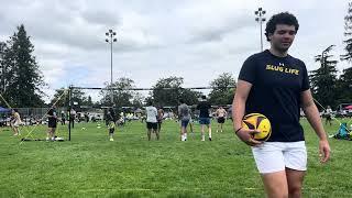 Sandbag Men's Quads Pool Set 6 vs Slugma