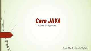Tutorial-1 | History of JAVA & Versions | Core JAVA for beginners