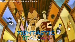 "Fishtastic" Italian version w/ LYRICS and TRANSLATION (Help! I'm a Fish)