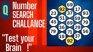 Number search:100#puzzle #braingame #numberquest #dementiatest #numbersearch #games screenshot 5