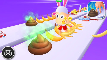 Crushy Fingers - Gameplay Walkthrough Part 31 - Racing Game Levels 168-171 (iOS, Android)