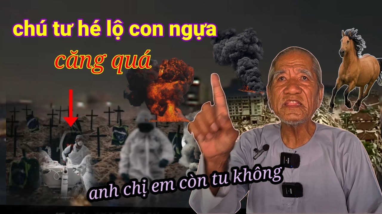 1chu tư hé lộ con ngựa căng quá,không biết anh chị em còn tu không.
