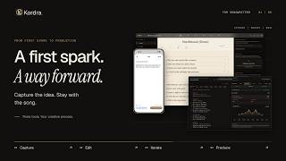 From Song Idea to Production | Kordra Suite for Songwriters screenshot 1