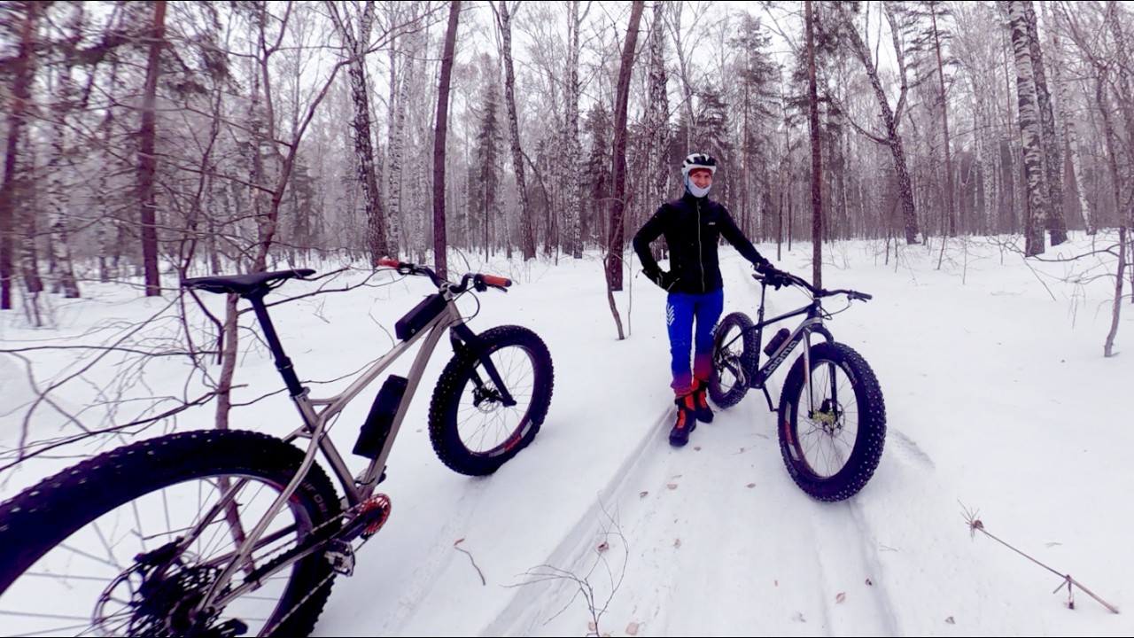 Кантрийно-трейловый фэтбайкинг в Академе с Алексеем Мининым