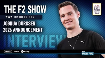 The F2 Show: Joshua Dürksen 2026 Announcement