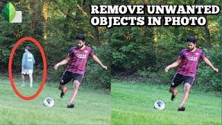 SNAPSEED TUTORIAL- 2 Best tricks to remove people from photo | Snapseed photo editing |Android |iOS screenshot 2