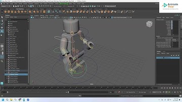 Troubleshooting a Lego Man Rig  in Autodesk Maya Episode 10 - Troubleshooting Issues with the Rig