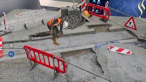 Avatar Animation in EON Metaverse Builder:  Digging Man