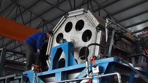 4000 pcs/h egg tray making machine with multi layer dryer with patting mold behind