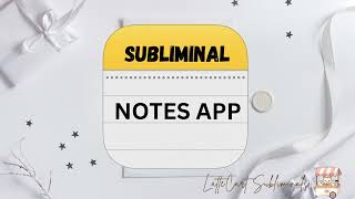 Notes App Wishlist ˖✧ Everything you wrote is now yours x1 Listen MAX  (forced subliminal)