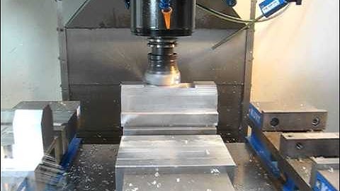 Fog Buster saving coolant on CNC face milling operation