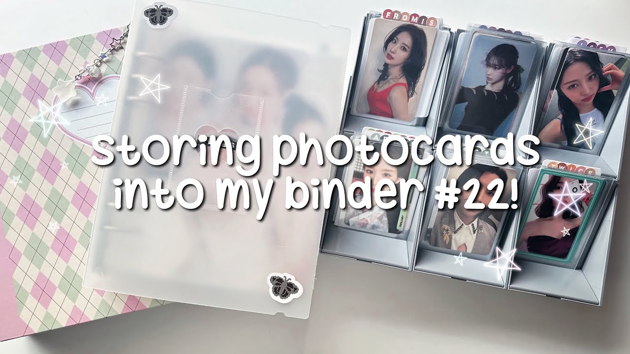 storing photocards #22! nct, aespa, twice, & more!
