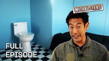 Dropping Bombs In The Bathroom! | MythBusters | S7 E18 | Full Episode